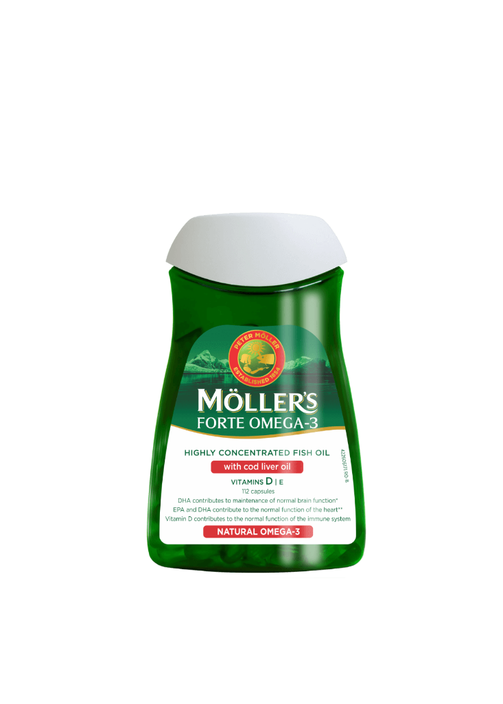 Möller’s Forte Omega-3, 112 капсули